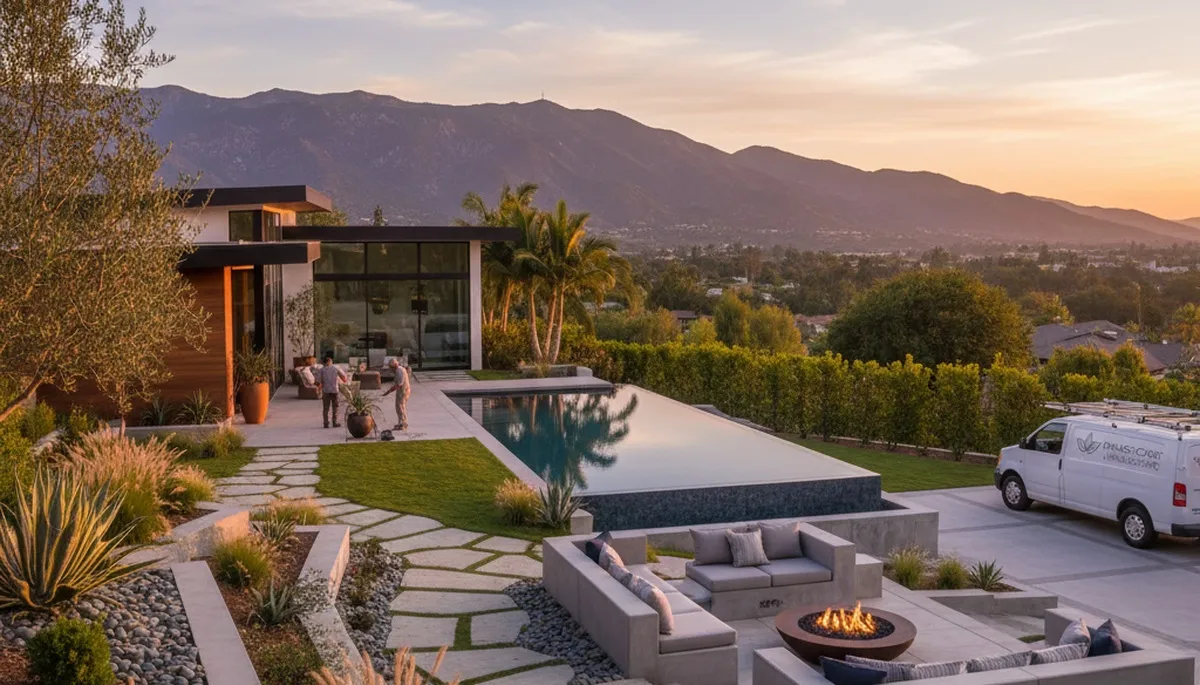 Landscaping services in Orange County, CA for residential and commercial outdoor properties